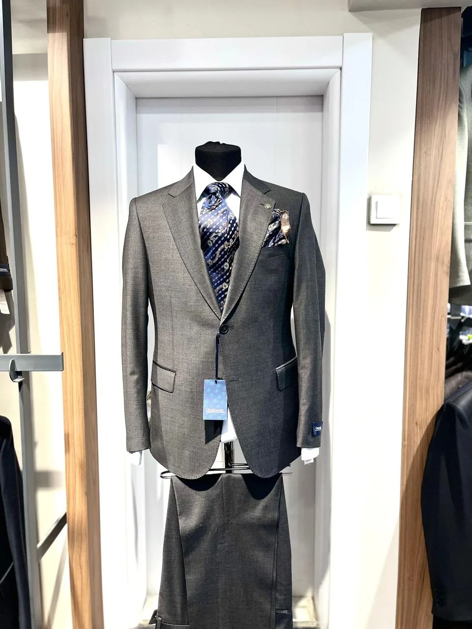 Dark Grey Slim Fit suit — Glory Room Boutique Pretoria