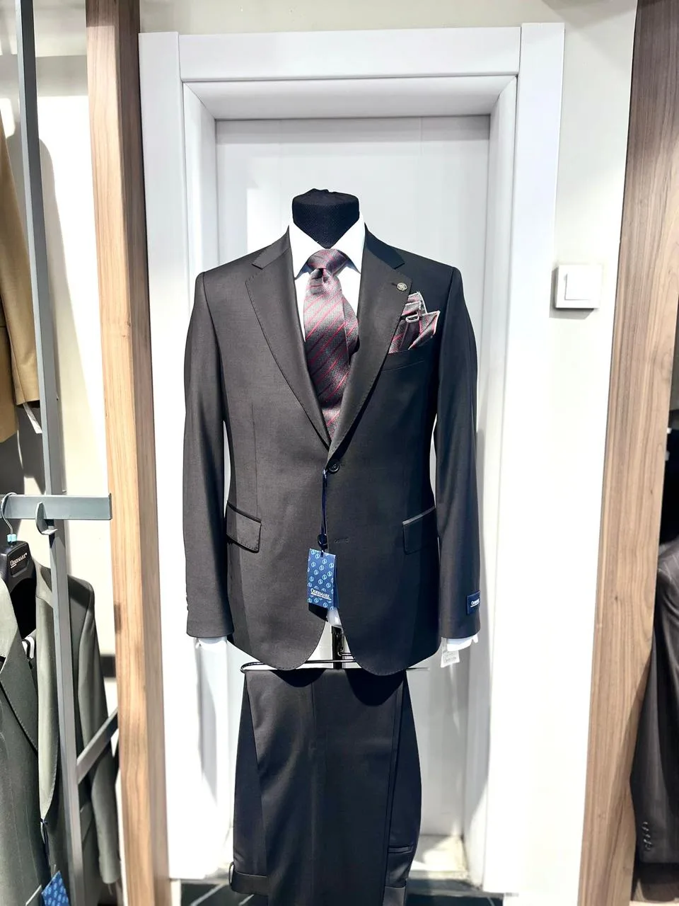 Deep Charcoal Slim Fit suit — Glory Room Boutique Pretoria
