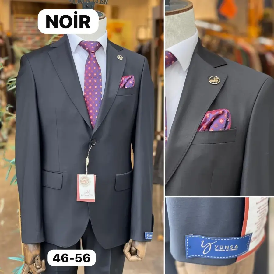Black Slim Fit suit — Glory Room Boutique Pretoria