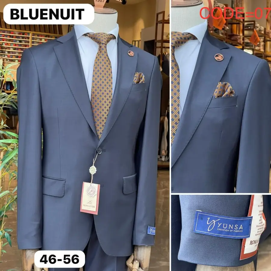 Midnight Blue Slim Fit suit — Glory Room Boutique Pretoria