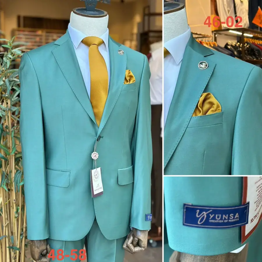 Mint Slim Fit suit — Glory Room Boutique Pretoria